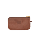01101801 Portachiavi in pelle The Bridge con zip, semplice ed elegante.