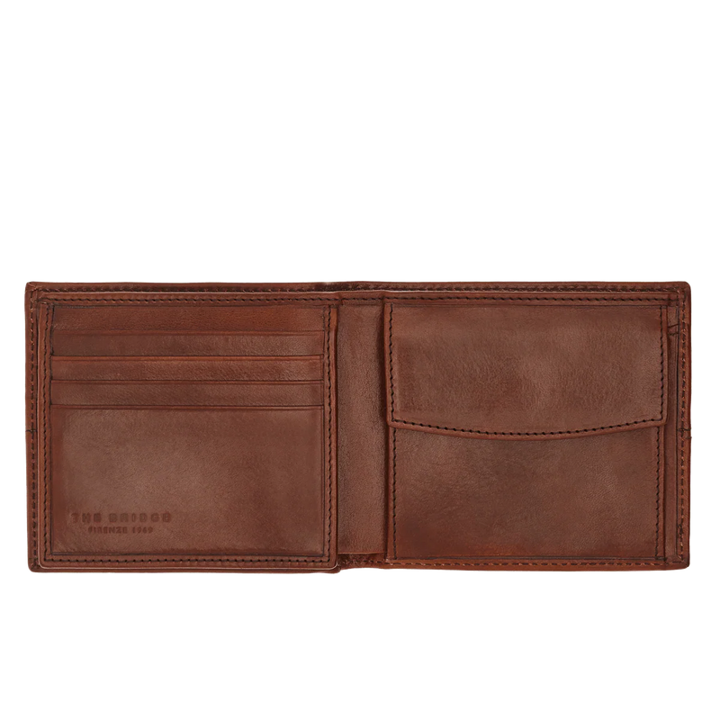 01465001 Portafoglio Uomo "The Bridge" con portamonete