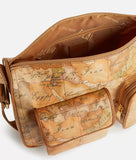 S011 Geo Soft borsa a tracolla con tasche