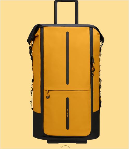 KH7 Borsone pieghevole 4 in 1 GIALLO