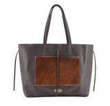 Shopping Quattro Lacci Labiena 1856 pelle con tasca cavallino