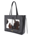 Shopping Quattro Lacci Labiena 1856 pelle con tasca cavallino