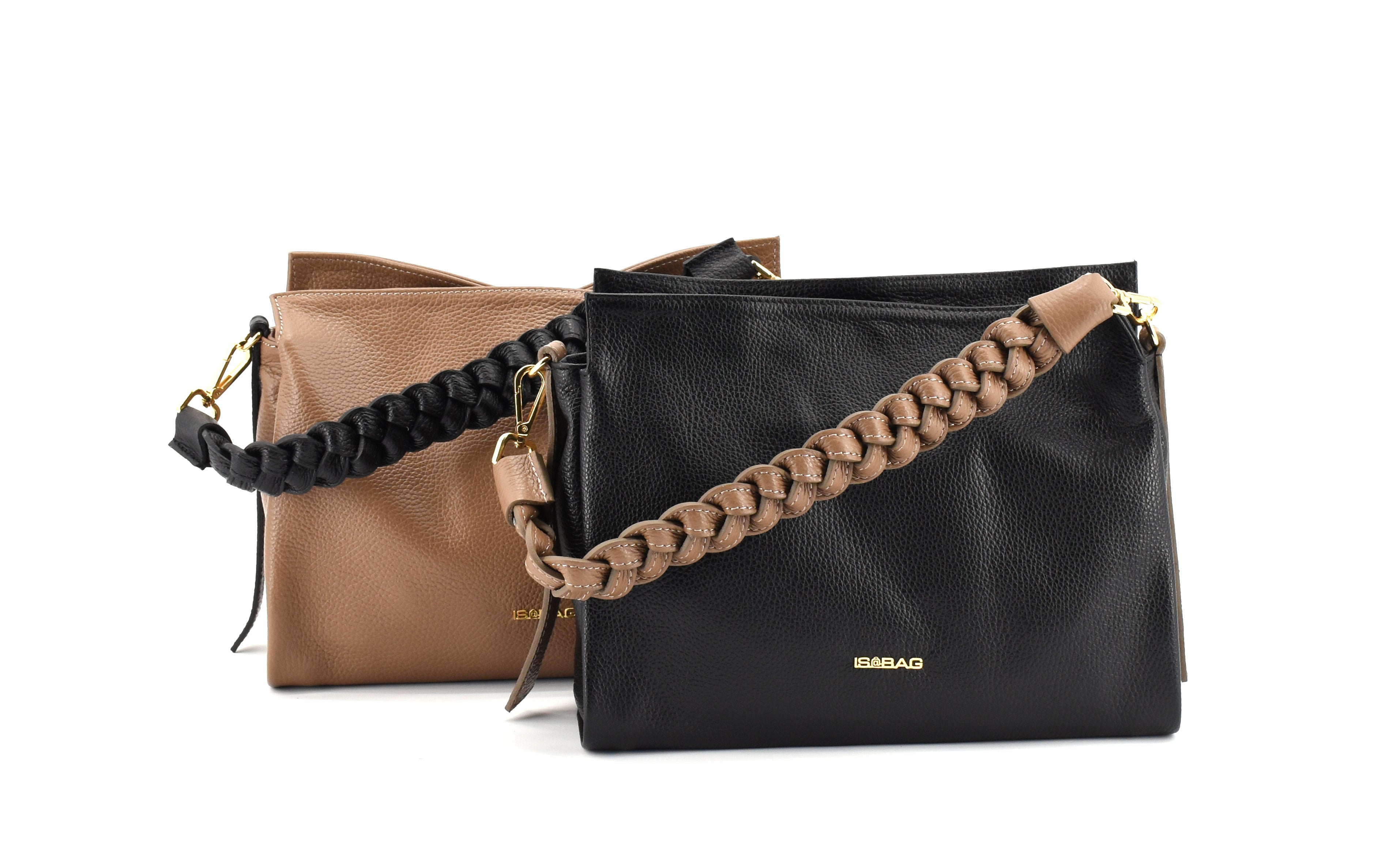 Handmade Frau Women's Bags: suede, leather, with zip