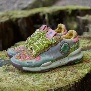 Chacrona Suede Kilim Green