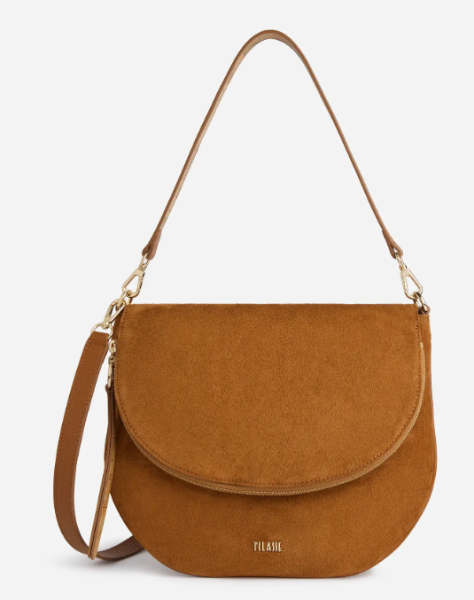 LD72  Wild Leather sottospalla con patta Camoscio