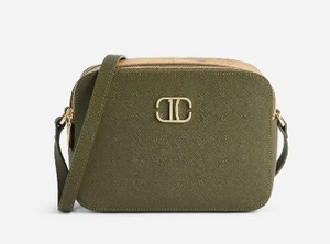 LD61 Skye Bag tracollina doppia zip Nera