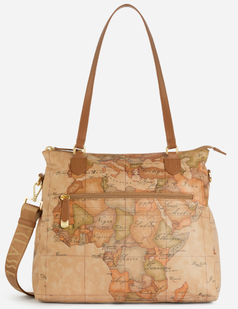 S032 Geo Soft borsa shopping doppia portabilità