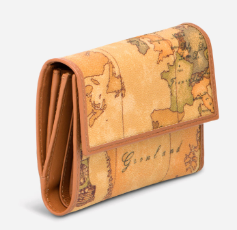 W038 Portafogli medio con bottone