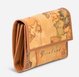 W038 Portafogli medio con bottone