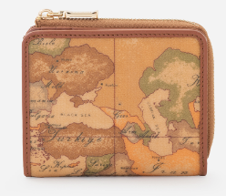 W081 Geo Classic portafoglio zip-fold piccolo