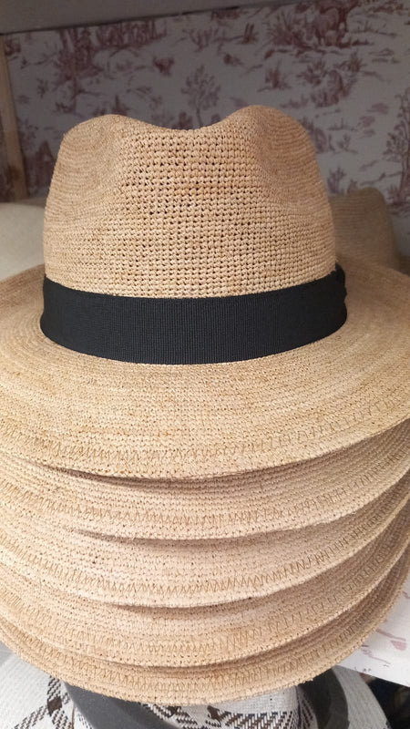 FE26022 fedora rafia