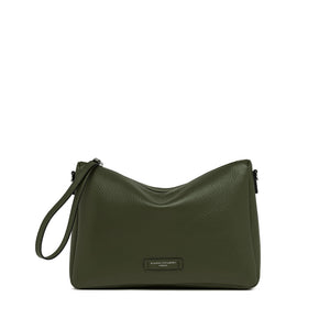 BS10225  GRN NORA POUCH PELLE