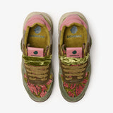 Chacrona Suede Kilim Green