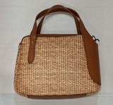 PA256 BORSA INTRECCIATA PAGLIA