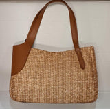 PA257 BORSA INTRECCIATA PAGLIA
