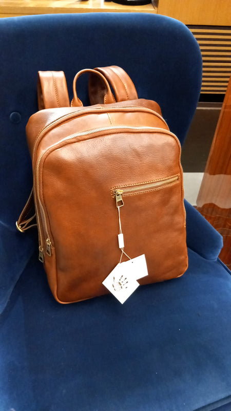 Zaino in cuoio "PORTA PC" 4316