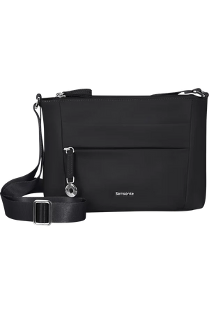 KPO09007 HORIZ SHOULDER BAG NERO