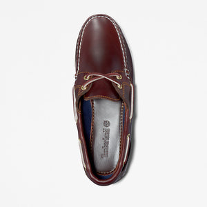 SCARPA DA BARCA IN PELLE CLASSIC DA DONNA IN MARRONE