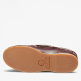 SCARPA DA BARCA IN PELLE CLASSIC DA DONNA IN MARRONE