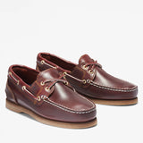 SCARPA DA BARCA IN PELLE CLASSIC DA DONNA IN MARRONE