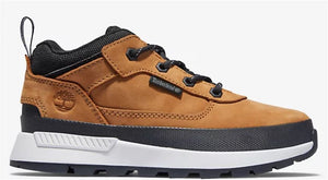 SNEAKER IN PELLE FIELD TREKKERDA BAMBINO IN GIALLO