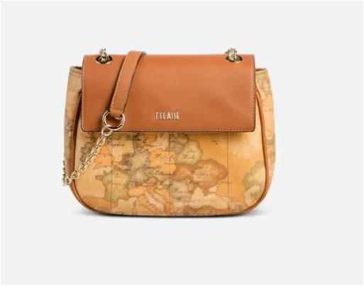 D097 Geo Classic Borsa piccola con lettering