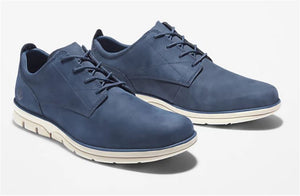 OXFORD IN PELLE BRADSTREET DA UOMO IN BLU MARINO